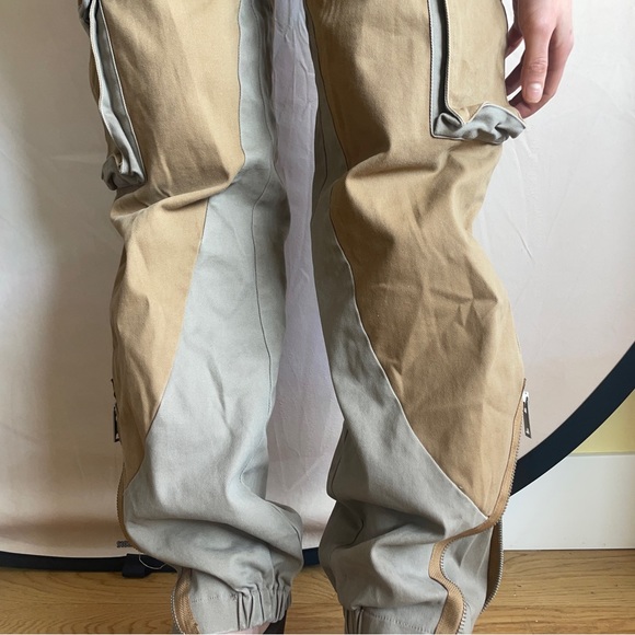 IAMGIA KHAKI X BEIGE CARGOS X SHORTS SIZE XS - Picture 4 of 4